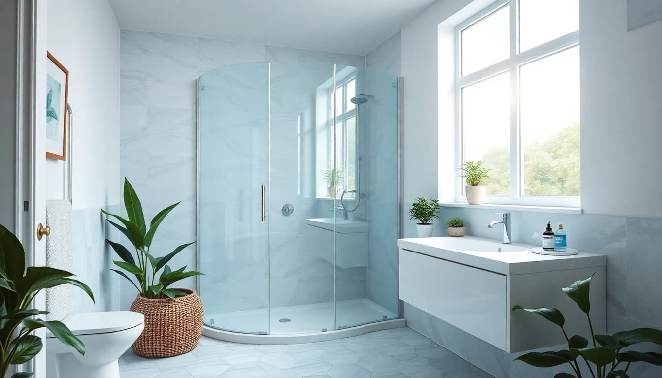Experience elegant showers uk with a modern bathroom featuring sleek design and relaxing ambiance.