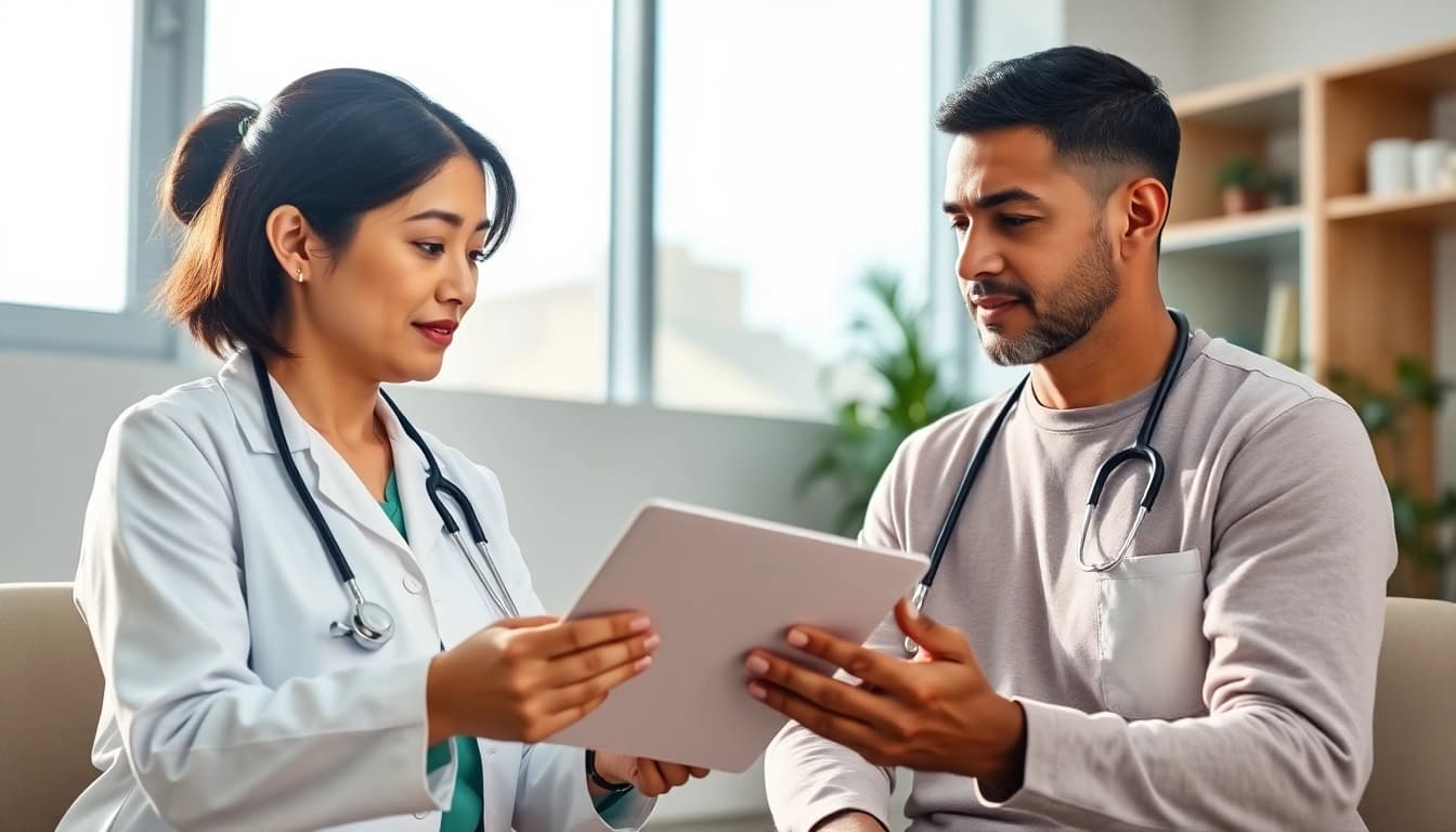 Engaging consultation at https://www.medexdtc.com showcasing patient-centered healthcare.