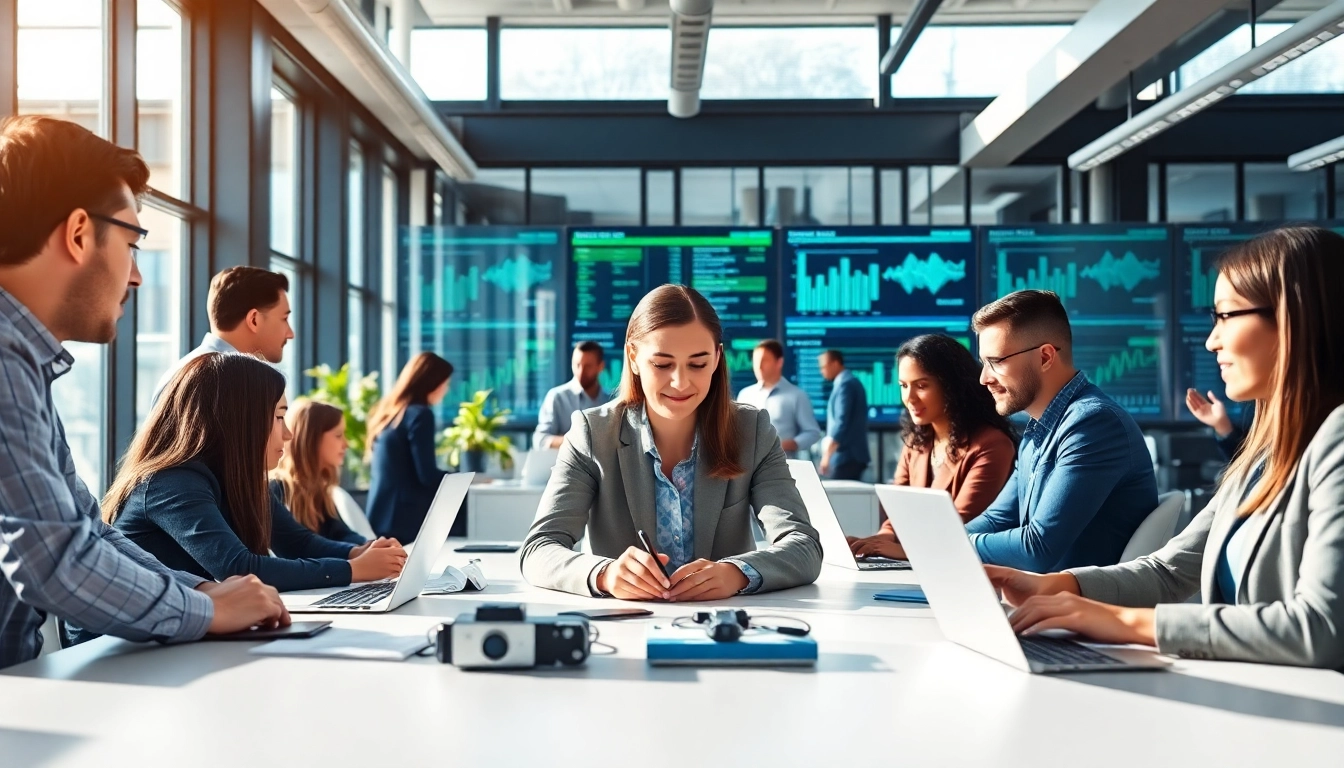 Engaging enterprise ai assistant facilitating collaboration in a modern office