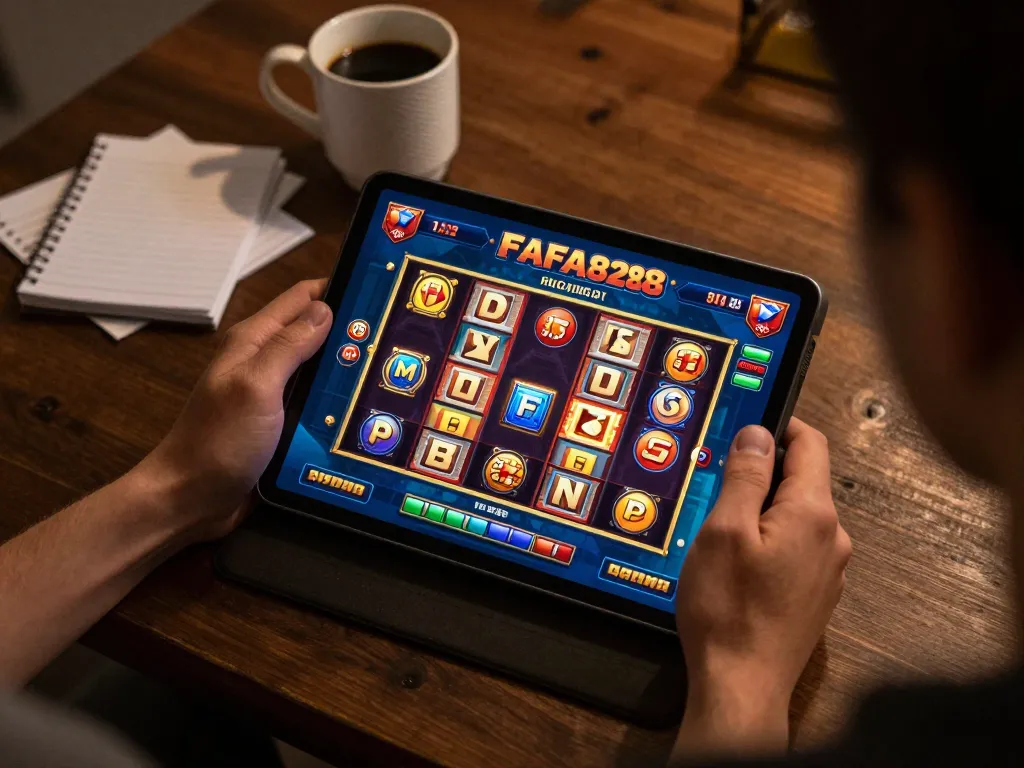 ผู้เล่นสนุกสนานกับเกม สล็อต บน FAFA828 ในบรรยากาศการเล่นเกมออนไลน์ที่น่าเพลิดเพลินในบ้าน