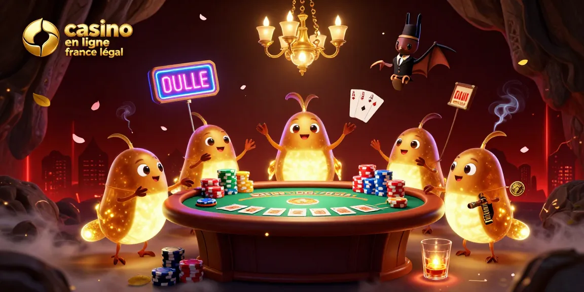 Jouez au casino en ligne légal en France tout en admirant des lucioles illuminant le casino.