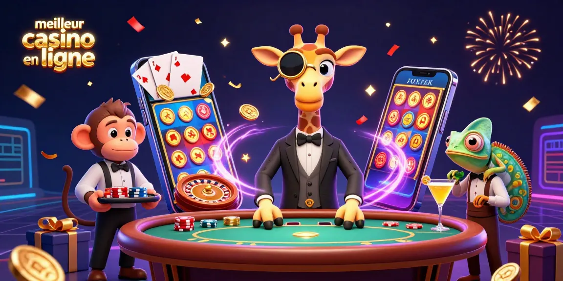 Jouez sur le meilleur casino en ligne pour gagner gros avec des machines à sous colorées.