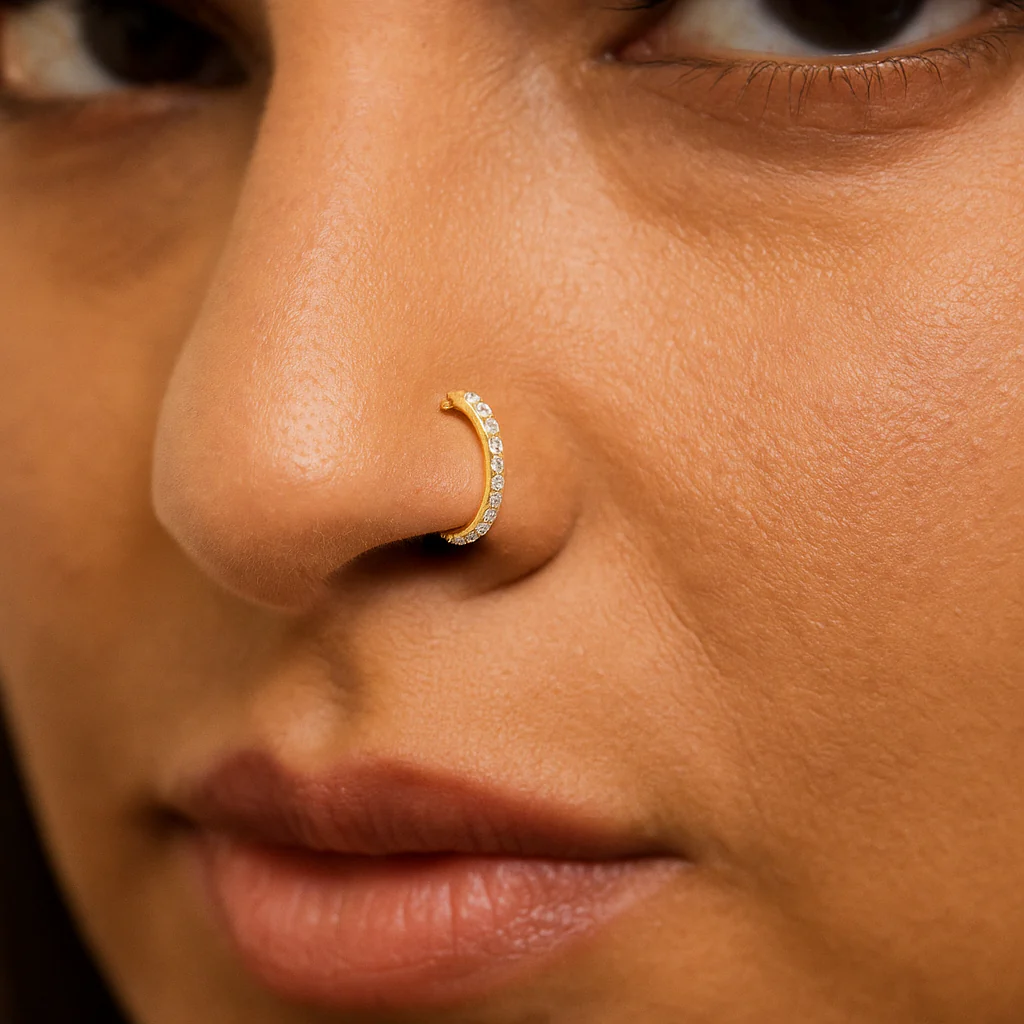 Nose Rings for Women by Cervin Blanc | Fine Diamond Collection