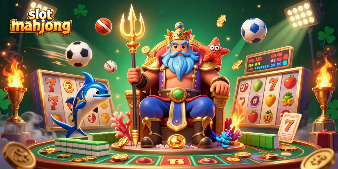 Experience the excitement of slot mahjong with dynamic characters and vibrant gaming elements.