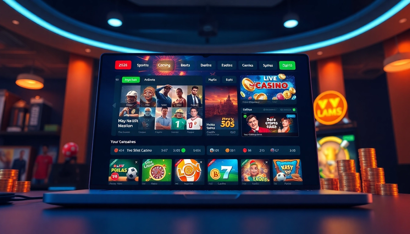 Experience the Nhà cái uy tín nhất Việt Nam with a modern interface showcasing diverse gaming options.