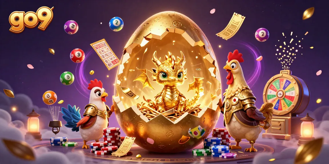 Watch go9’s golden dragon unfold amid a vibrant casino scene filled with luck and excitement.