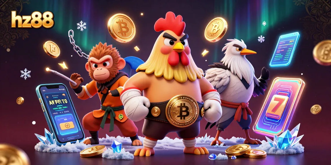 Experience thrilling gameplay at hz88 with vibrant characters and dynamic casino elements.