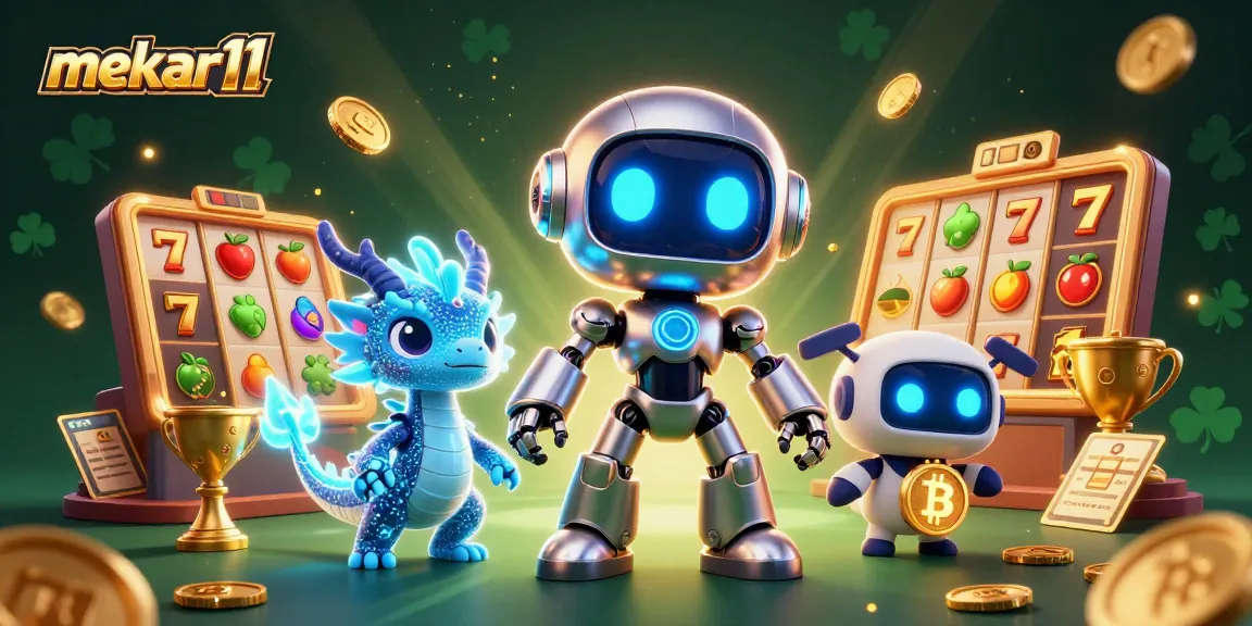 Mekar11 offers exciting slot gaming, featuring vibrant visuals and engaging casino elements.
