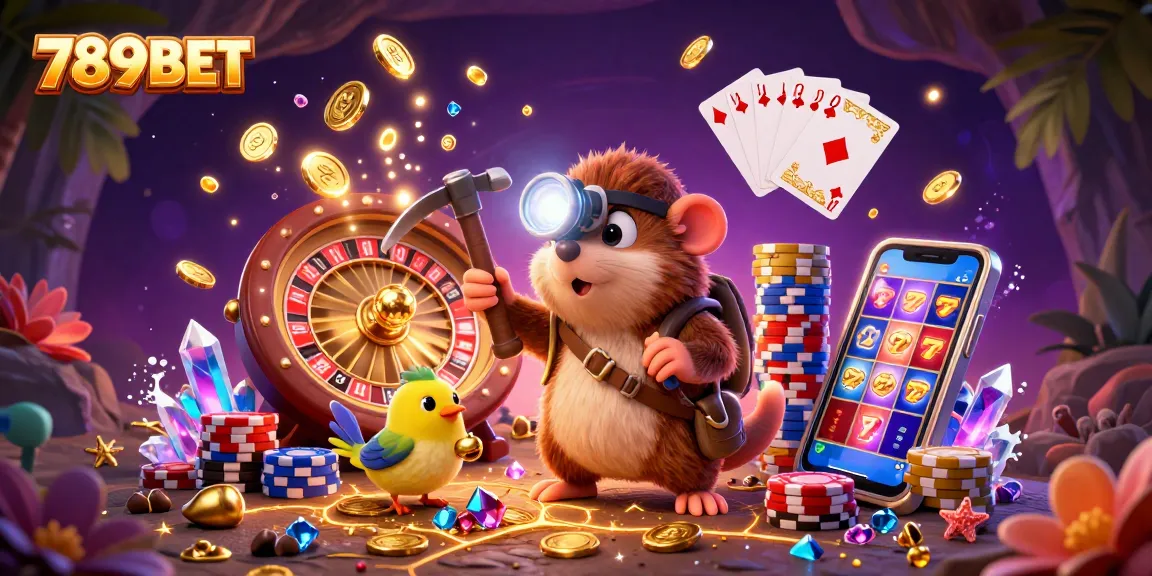 Win big with 789BET's enchanting treasure-themed casino adventure featuring dynamic gaming elements.