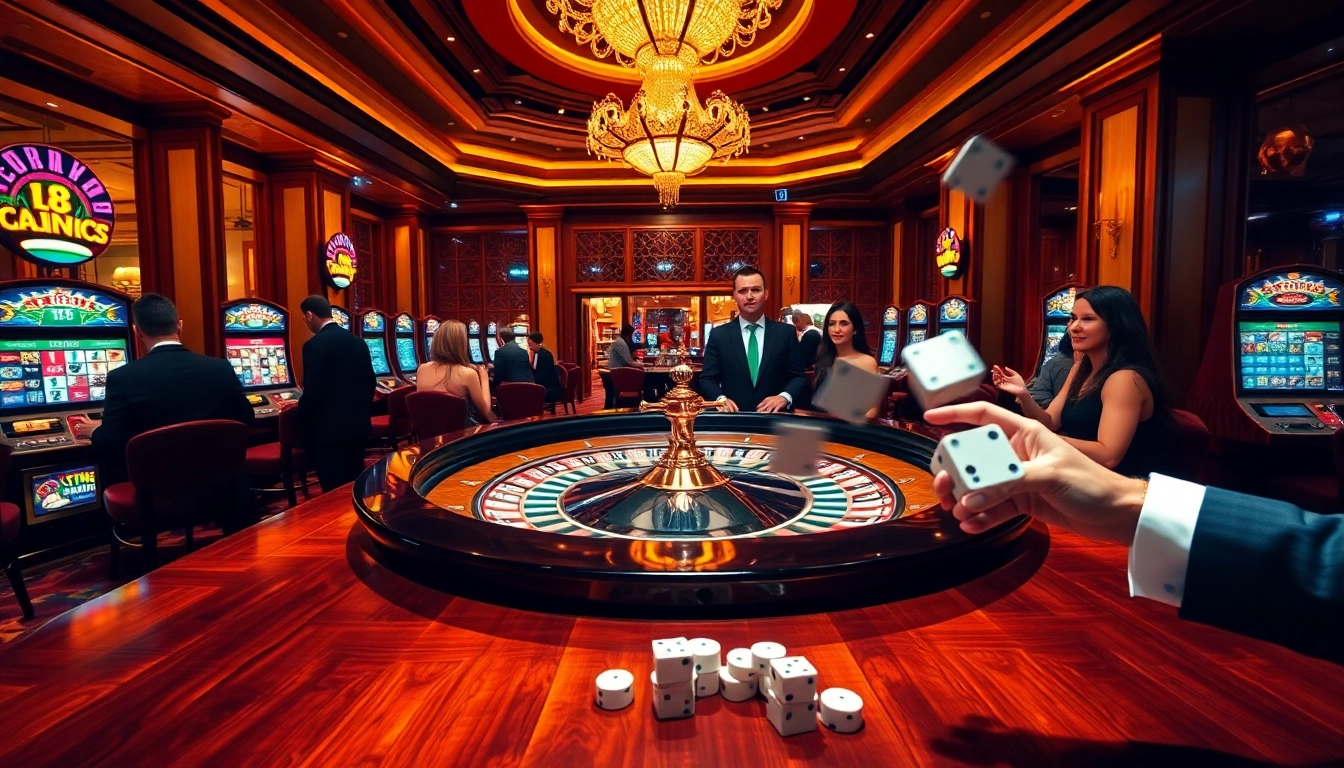 Vivez l'excitation du meilleur casino en ligne avec des jeux dynamiques et des atmosphères vibrantes.