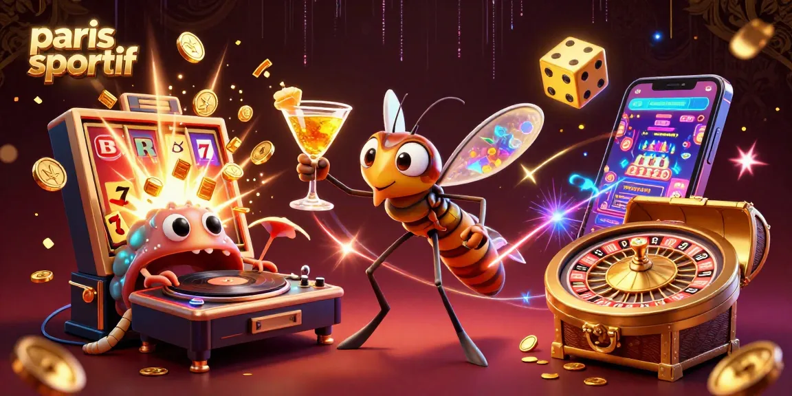 Plongez dans l'action avec le paris sportif et des personnages dynamisés par des éléments de casino captivants.
