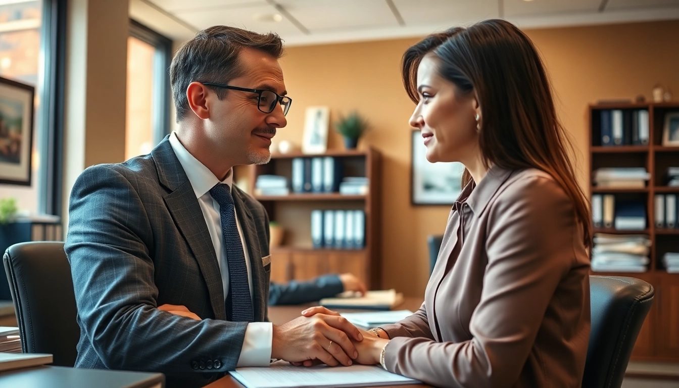 San Antonio accident lawyer providing legal assistance in a welcoming office environment.