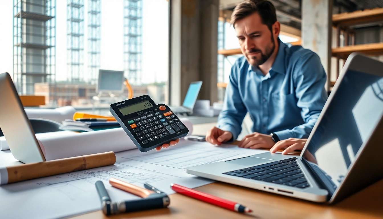 Calculate beam dimensions accurately with this beam calculator setup in a bright engineering workspace.