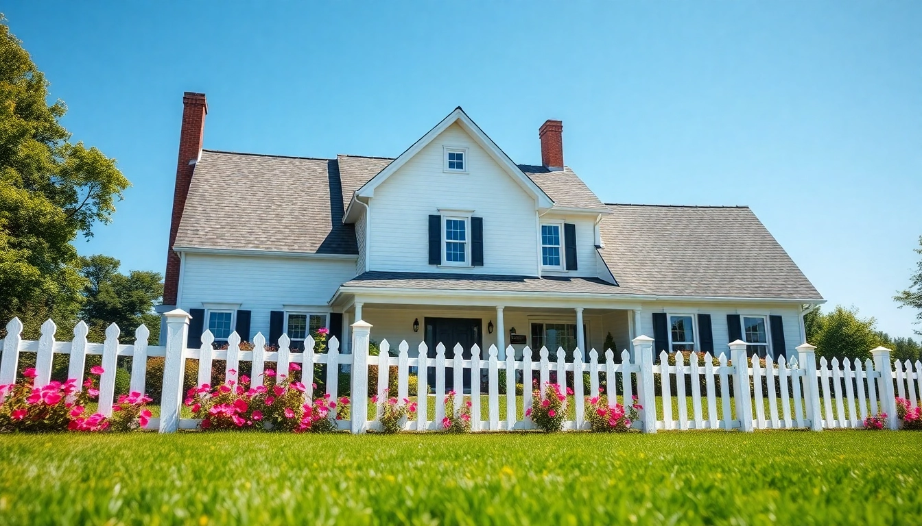 View of a colonial home build showcasing elegance and charm, surrounded by a vibrant garden.