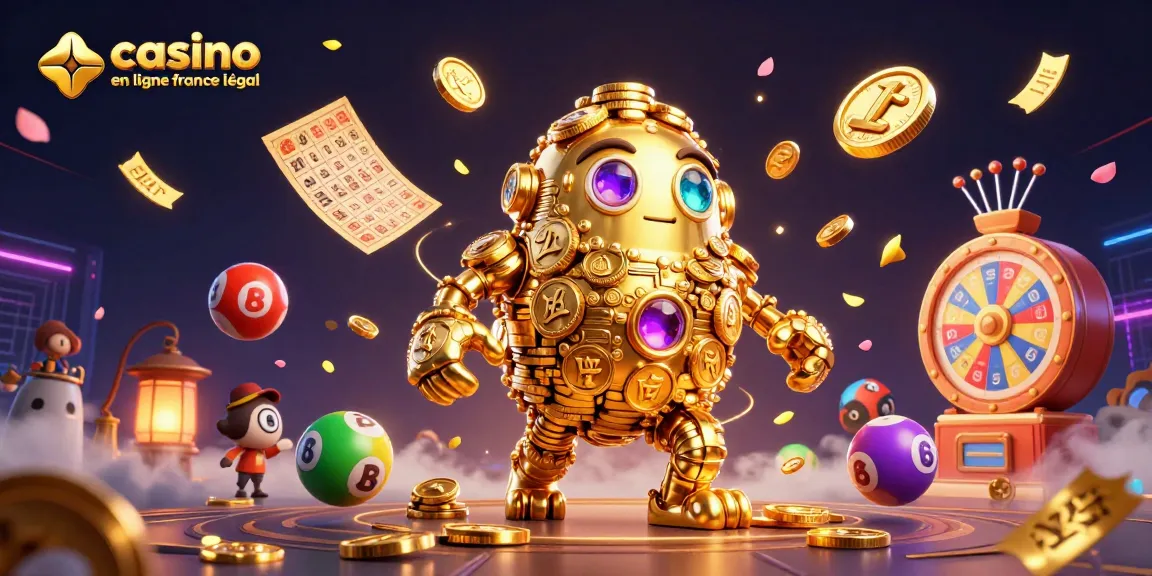 Célébrez des gains avec le casino en ligne légal en France, où un golem d'or anime l'univers du jeu.