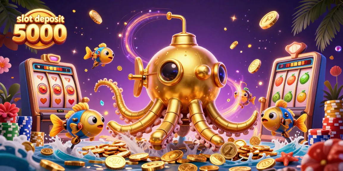 Spin the reels with slot deposit 5000 and win huge jackpots in a vibrant casino scene.