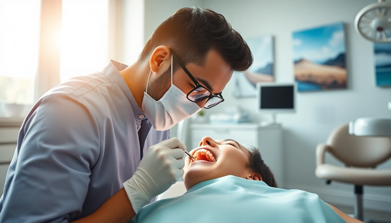 Treating patients at a Dentist in Mokena IL with advanced dental care equipment in a bright clinic.