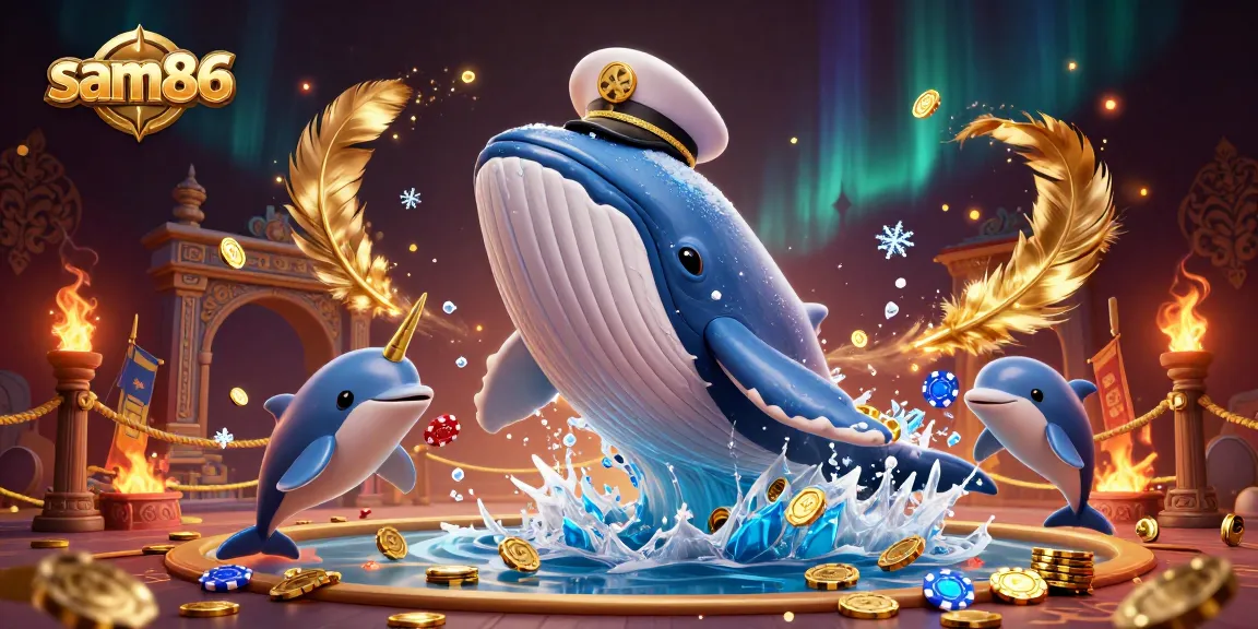 Experience thrilling gameplay at sam86 with a vibrant underwater casino scene featuring imaginative sea creatures.