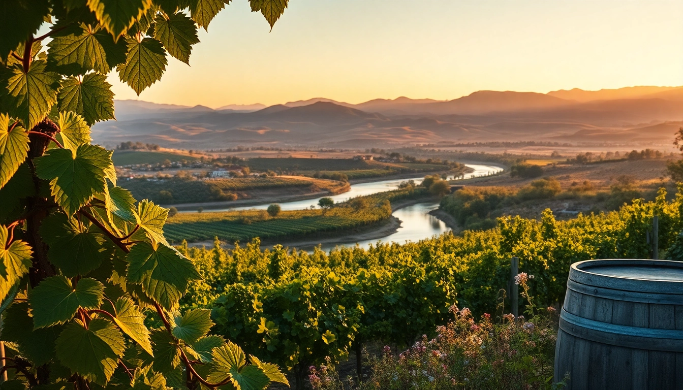 Explore Clarksburg, CA views featuring scenic vineyards and the Sacramento River.