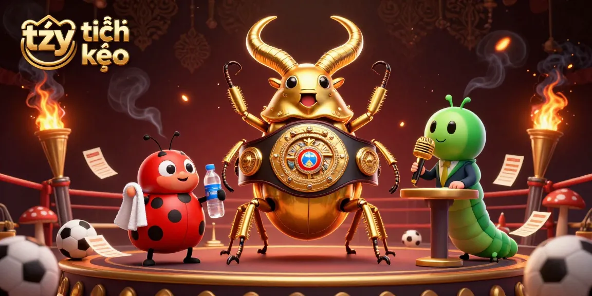 Engage in tỷ lệ kèo with thrilling sports betting action featuring vibrant characters and dynamic elements.