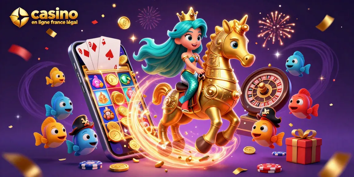 Profitez des meilleurs jeux de casino en ligne France légal avec l'effervescence d'un monde coloré.