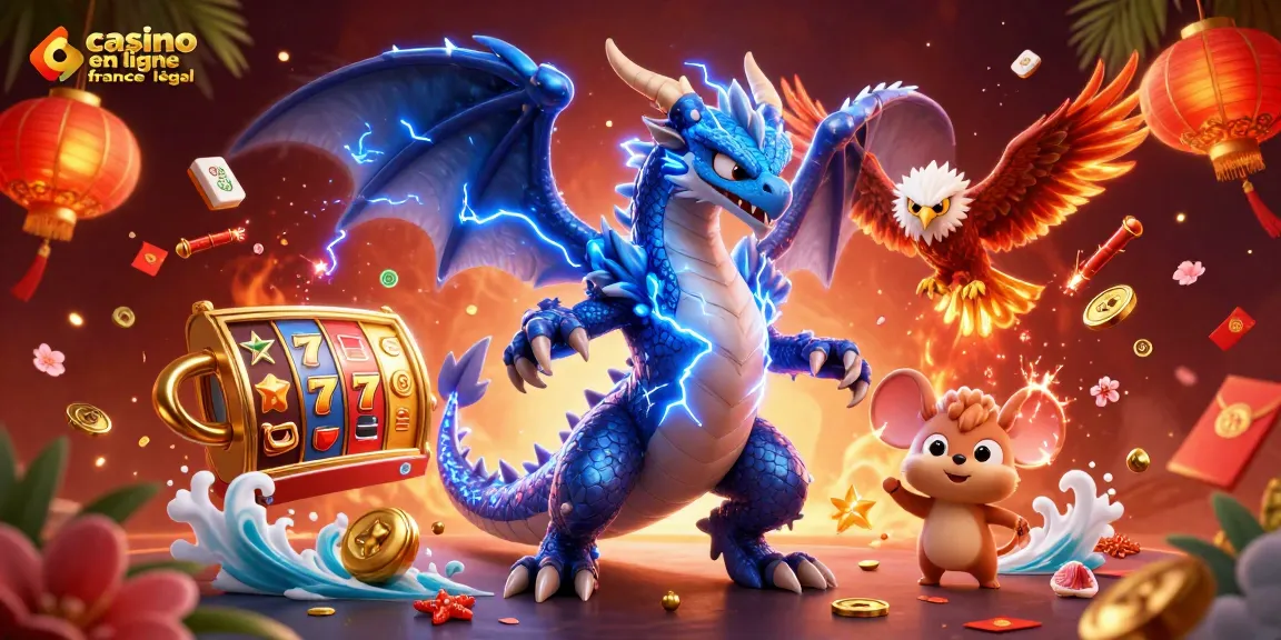 Profitez de jeux captivants sur un casino en ligne France légal avec des dragons et des tigres, plein de surprises.