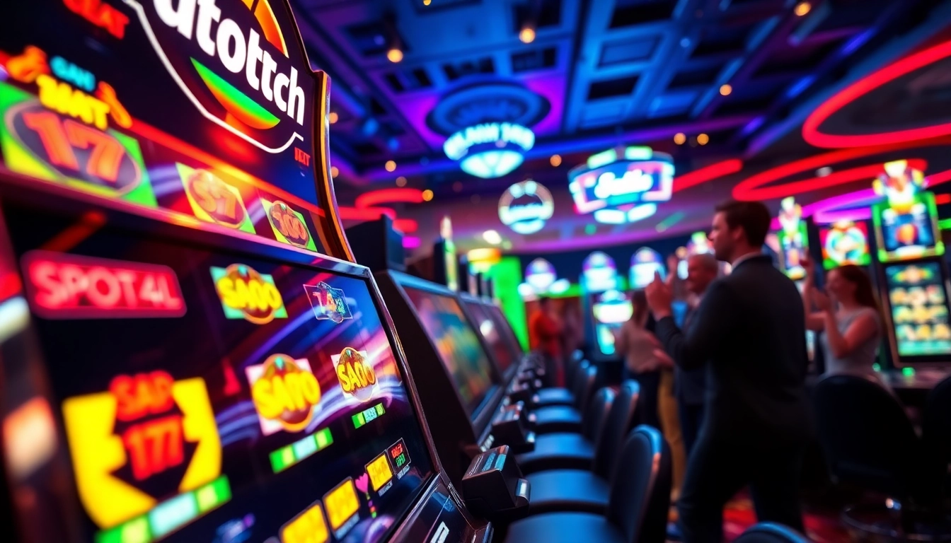 Play ibet44 slot and enjoy the vibrant casino atmosphere of excitement and joy.