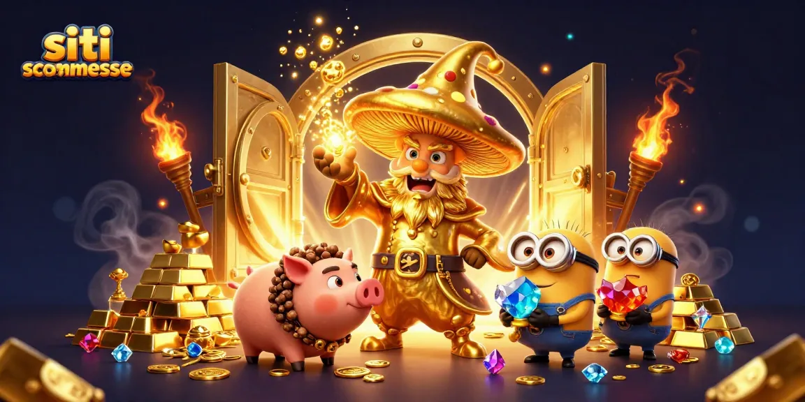 I siti scommesse offrono esperienze di scommessa magiche, con personaggi fantastici e tesori d'oro