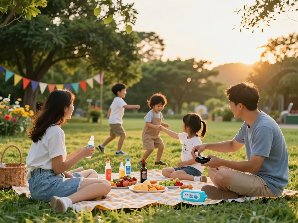 Best mosquito repellent products protect families during outdoor barbecues and activities.
