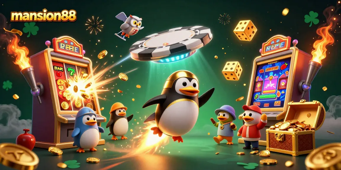 Bet on excitement with mansion88's thrilling casino adventures illustrated in a vibrant cosmic scene.