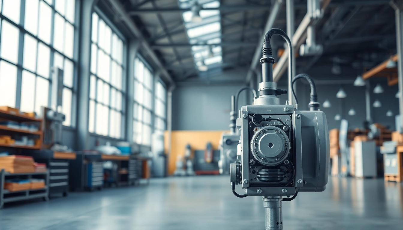 AquaForce Mechanical equipment showcased in a modern industrial setting, emphasizing advanced technology.