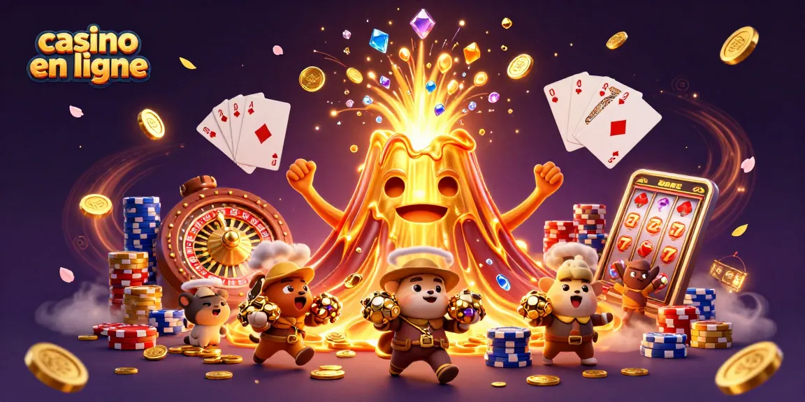 Jouez au casino en ligne avec des trésors éclatants et une ambiance dynamique et festive.