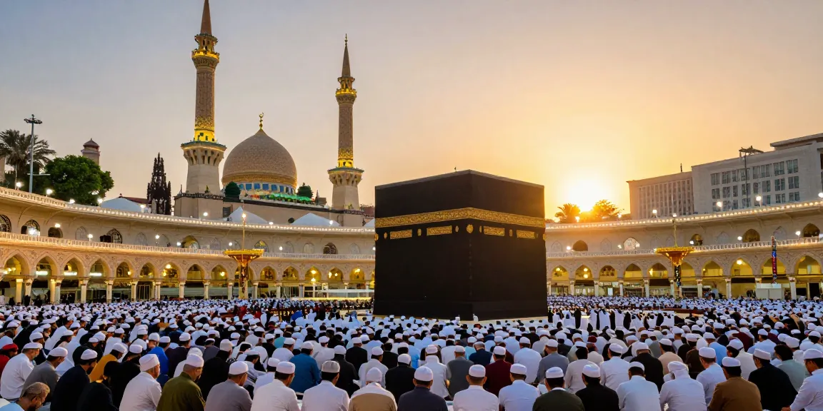Umroh Itikaf experience at Masjidil Haram during Ramadan, capturing the essence of spiritual journey and community.