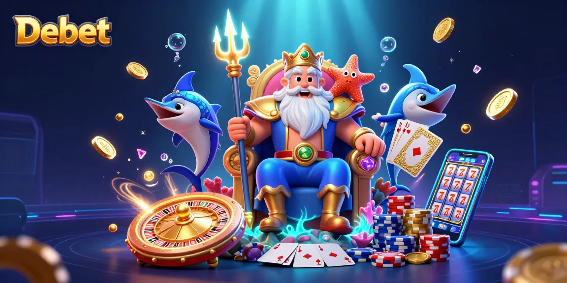 Boost your Debet gaming experience with vibrant casino elements and enchanting characters.