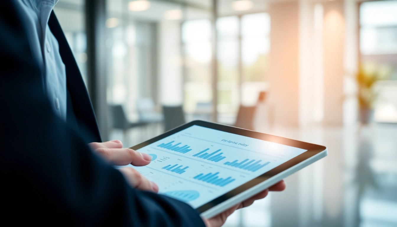 Visualizing Core Banking Integration for Lending Platforms through a finance professional analyzing digital data.