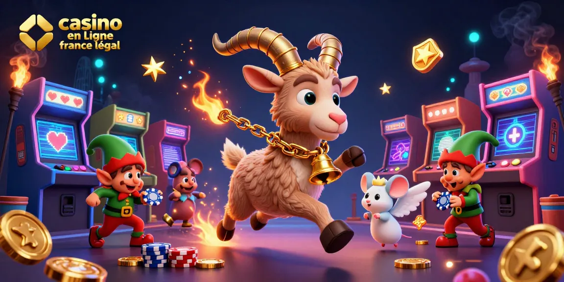 Visitez le casino en ligne légal en France avec des personnages festifs dans un décor dynamique.