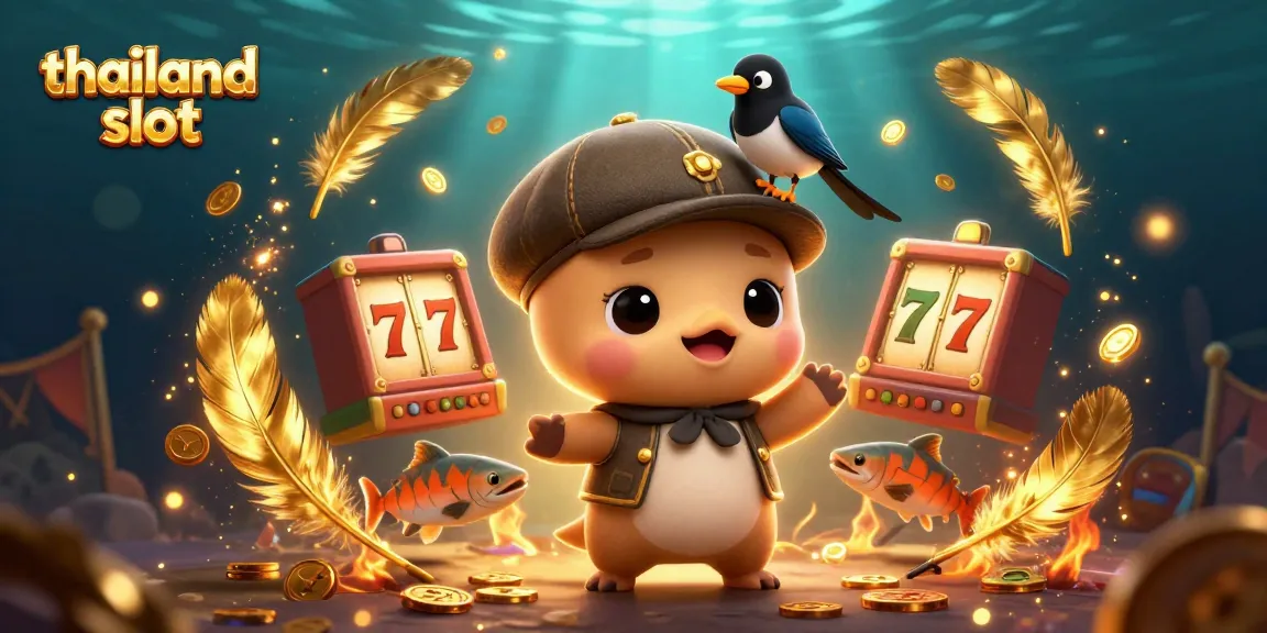 Spin the reels at thailand slot with playful cartoon characters and dynamic casino elements.