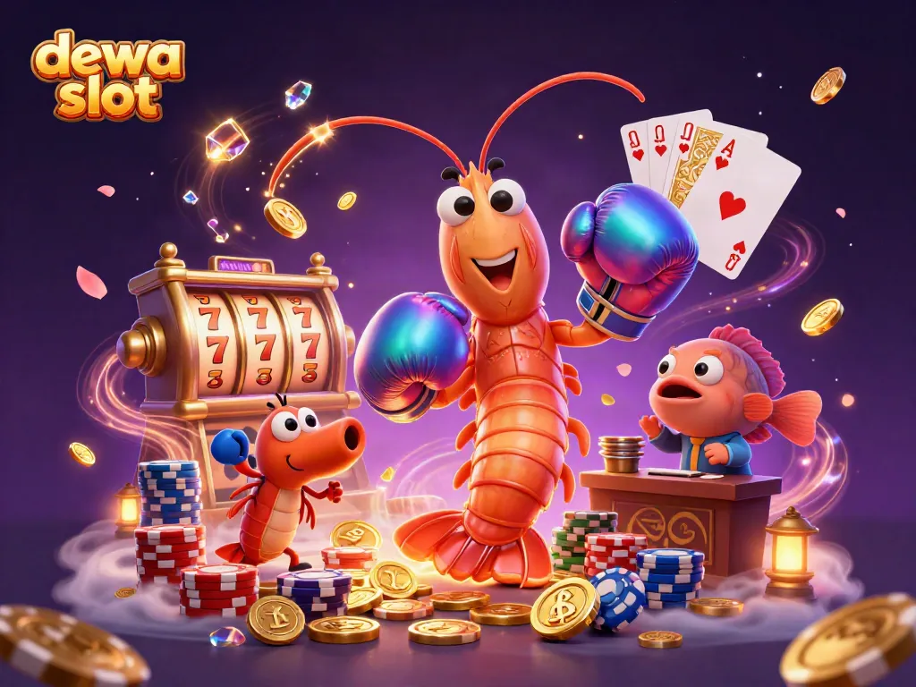 Menangkan taruhan Anda dengan dewa slot dan slot mesin yang mengagumkan dalam ilustrasi kasino 3D