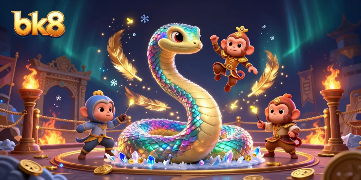 Experience the thrill of bk8 with vibrant casino themes and magical elements in a dynamic 3D scene.