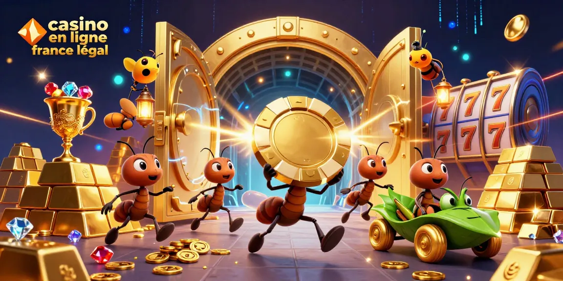 Volez des jetons d'or avec casino en ligne france légal, pour une aventure de jeu excitante