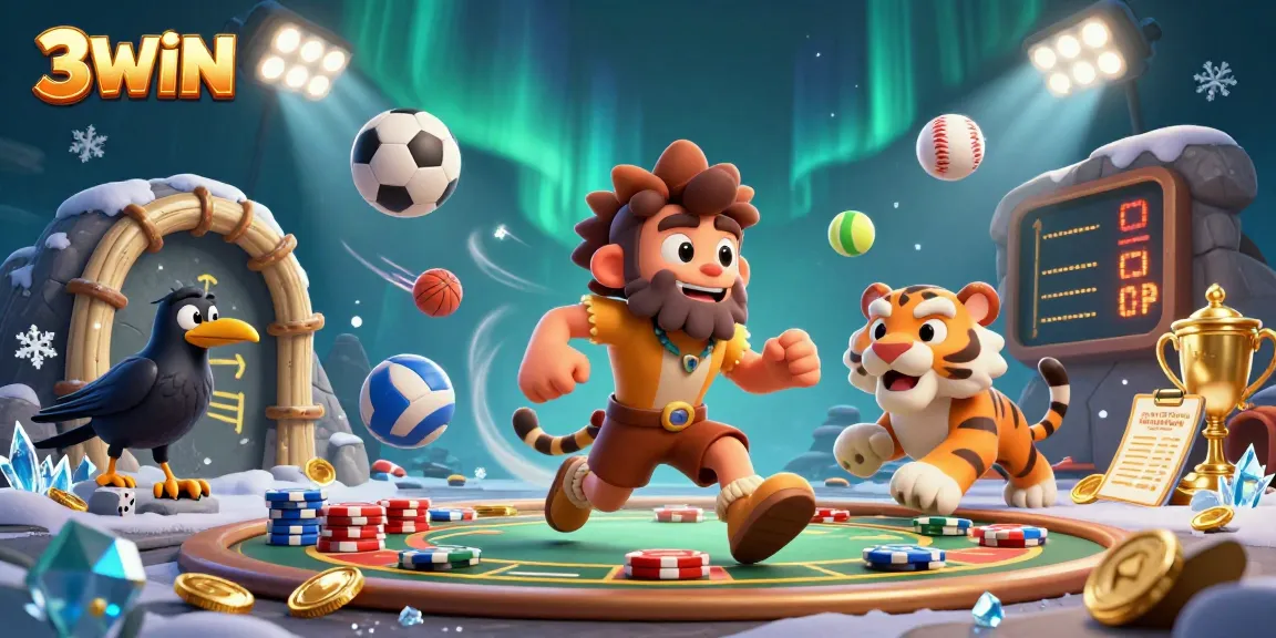 Experience thrilling gambling excitement at 3WIN Casino with dynamic games and vibrant graphics.