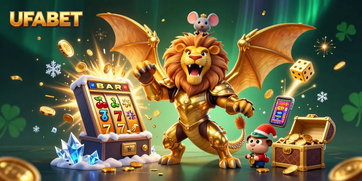 Spin and win at UFABET’s vibrant casino with 3D characters and dynamic jackpot symbols.
