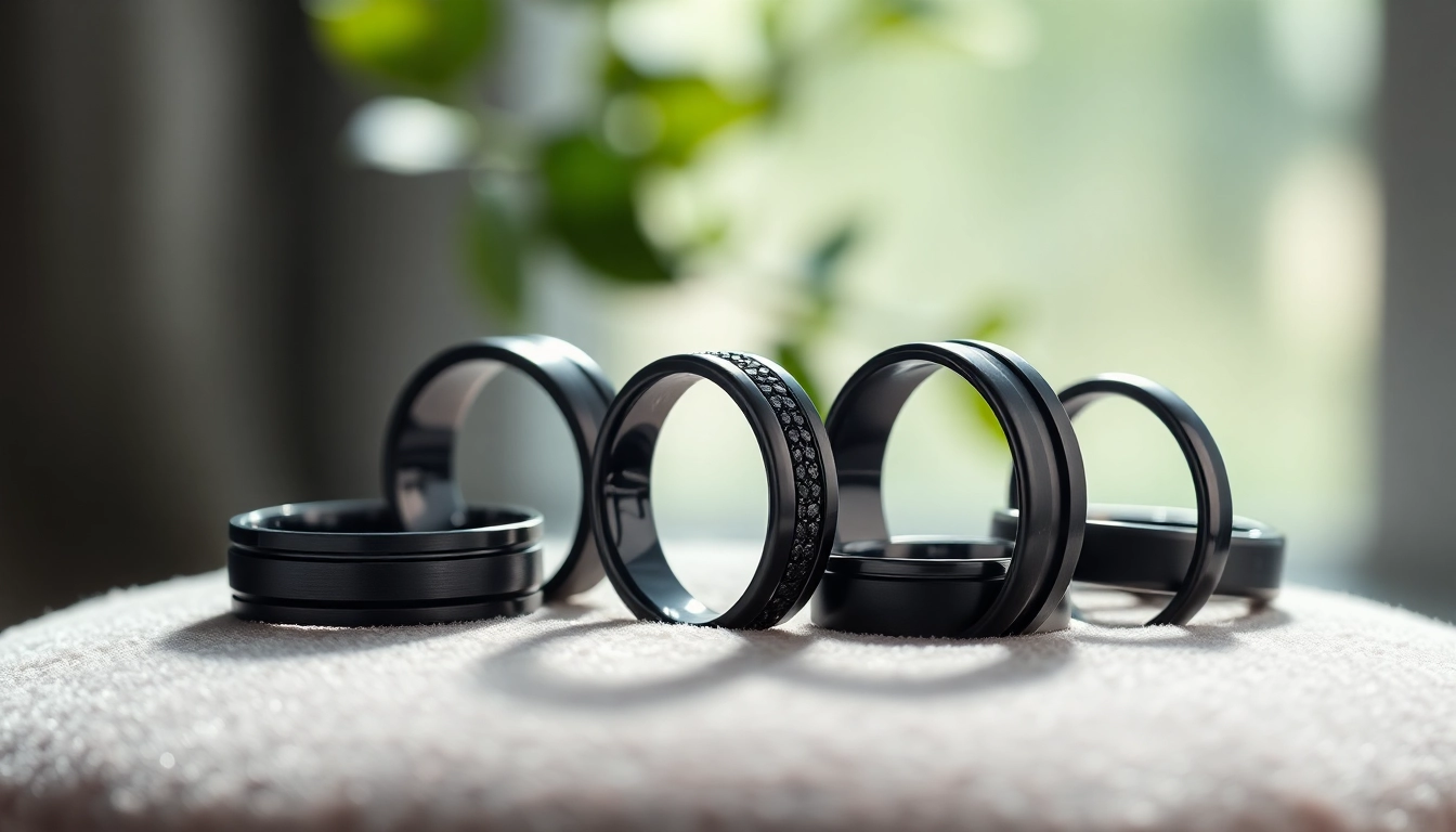 Browse elegant Black Zirconium Rings showcasing unique designs and a stunning finish.