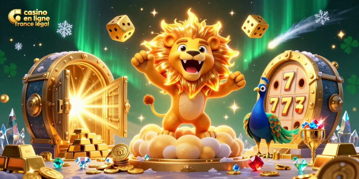 Profitez des jeux de casino en ligne France légal avec cette illustration animée captivante.