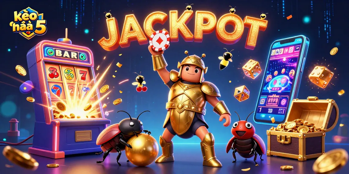 Experience kèo nhà cái 5 with epic illustrations of winning moments in online gambling.