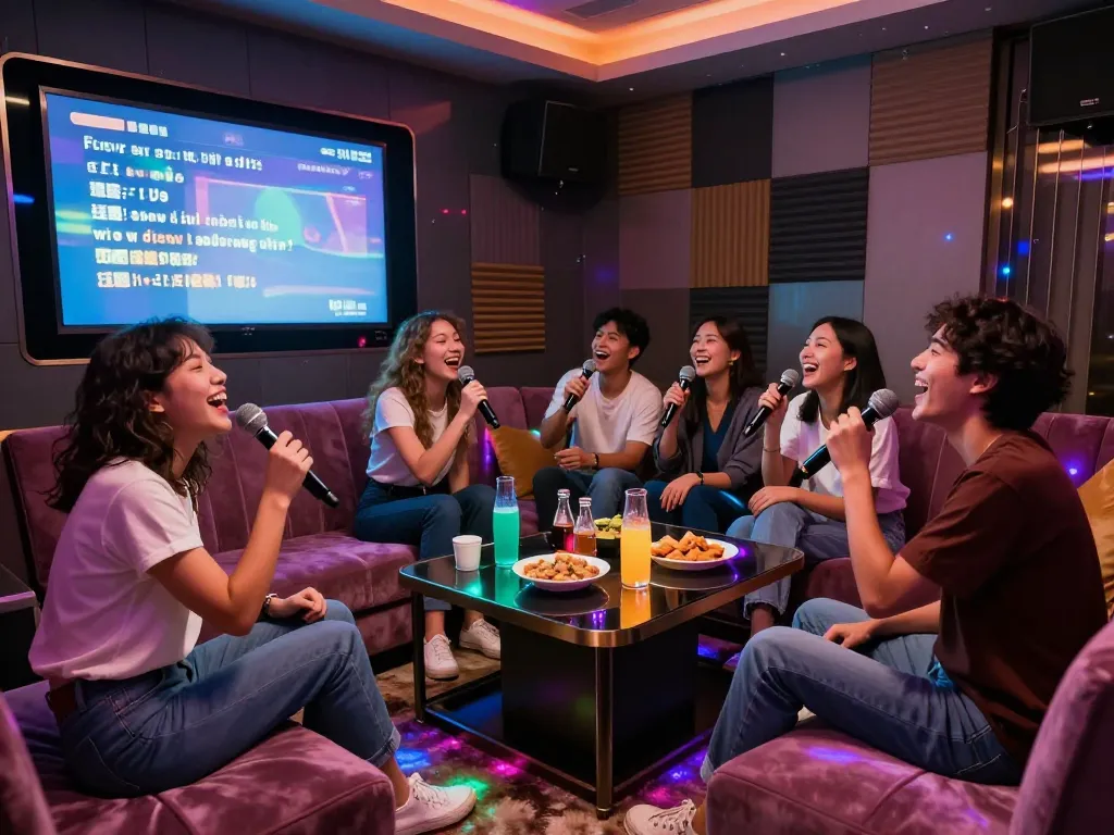 친구들과 함께 www.3no.org/bupyeong에서 프라이빗 룸에서 활기찬 노래방 경험을 즐기세요.