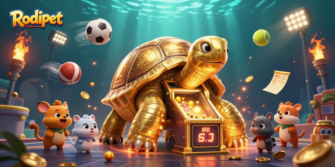 Rodipet showcases a thrilling gambling adventure with dynamic sports elements and an engaging tortoise game.