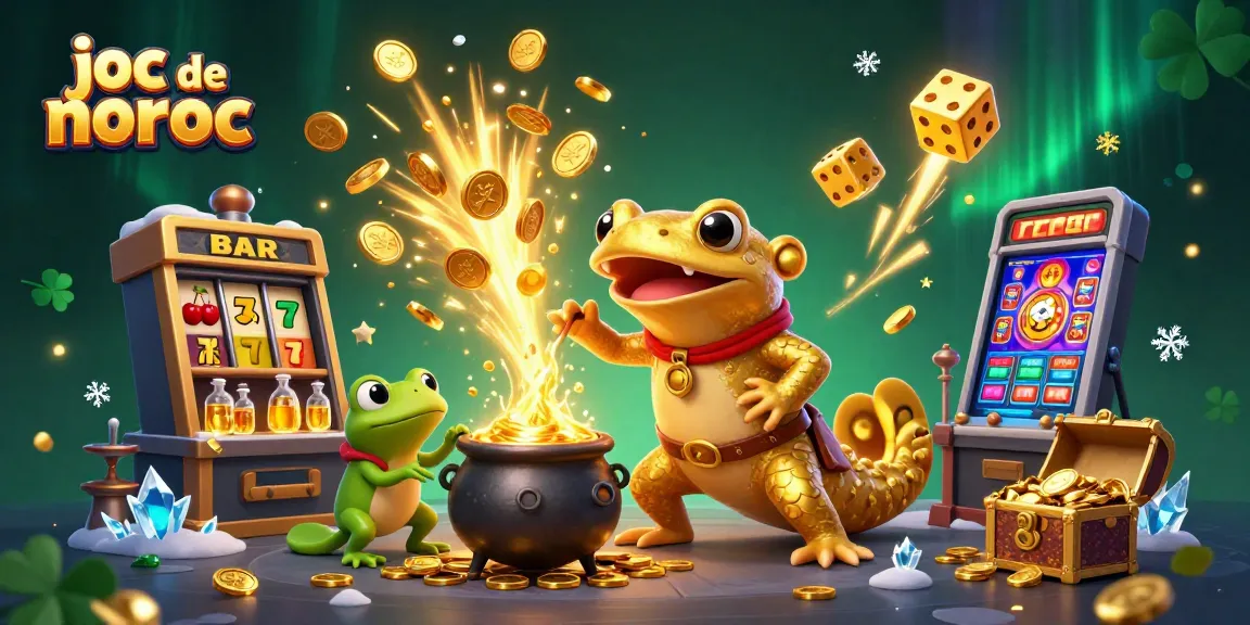 Joacă joc de noroc pe Slot.md și câștigă jackpot-uri strălucitoare din aur!