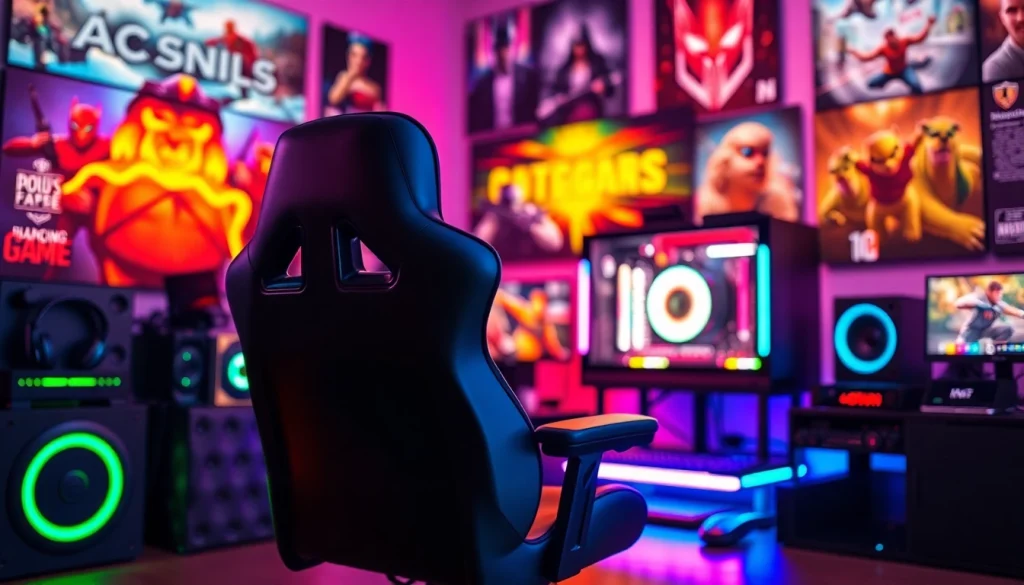 Dive into gaming excitement with https://gamelevate.com showcasing an advanced gaming setup.