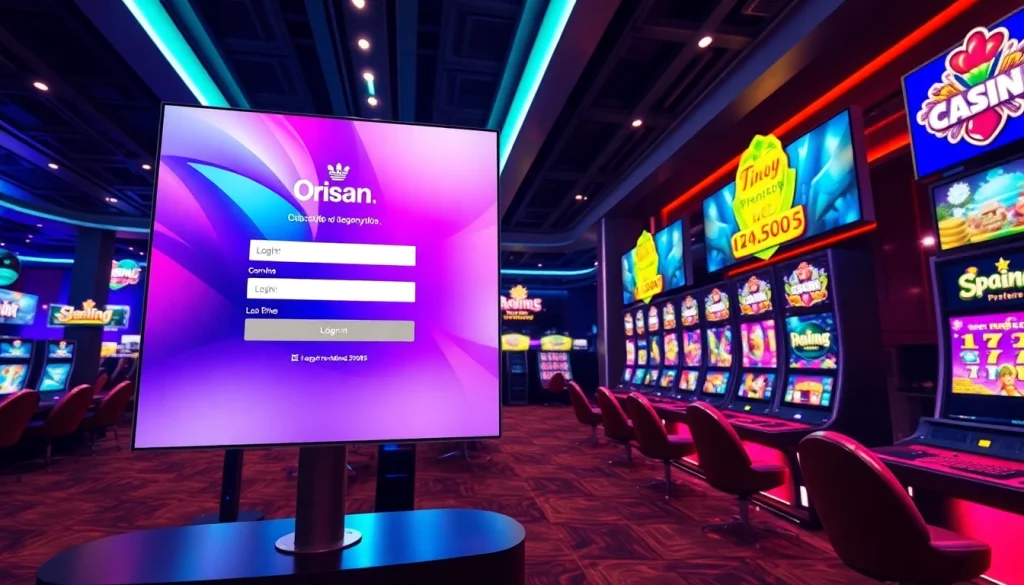 Masuk ke kasinojitu login dengan tampilan antarmuka yang bersih dan menarik.